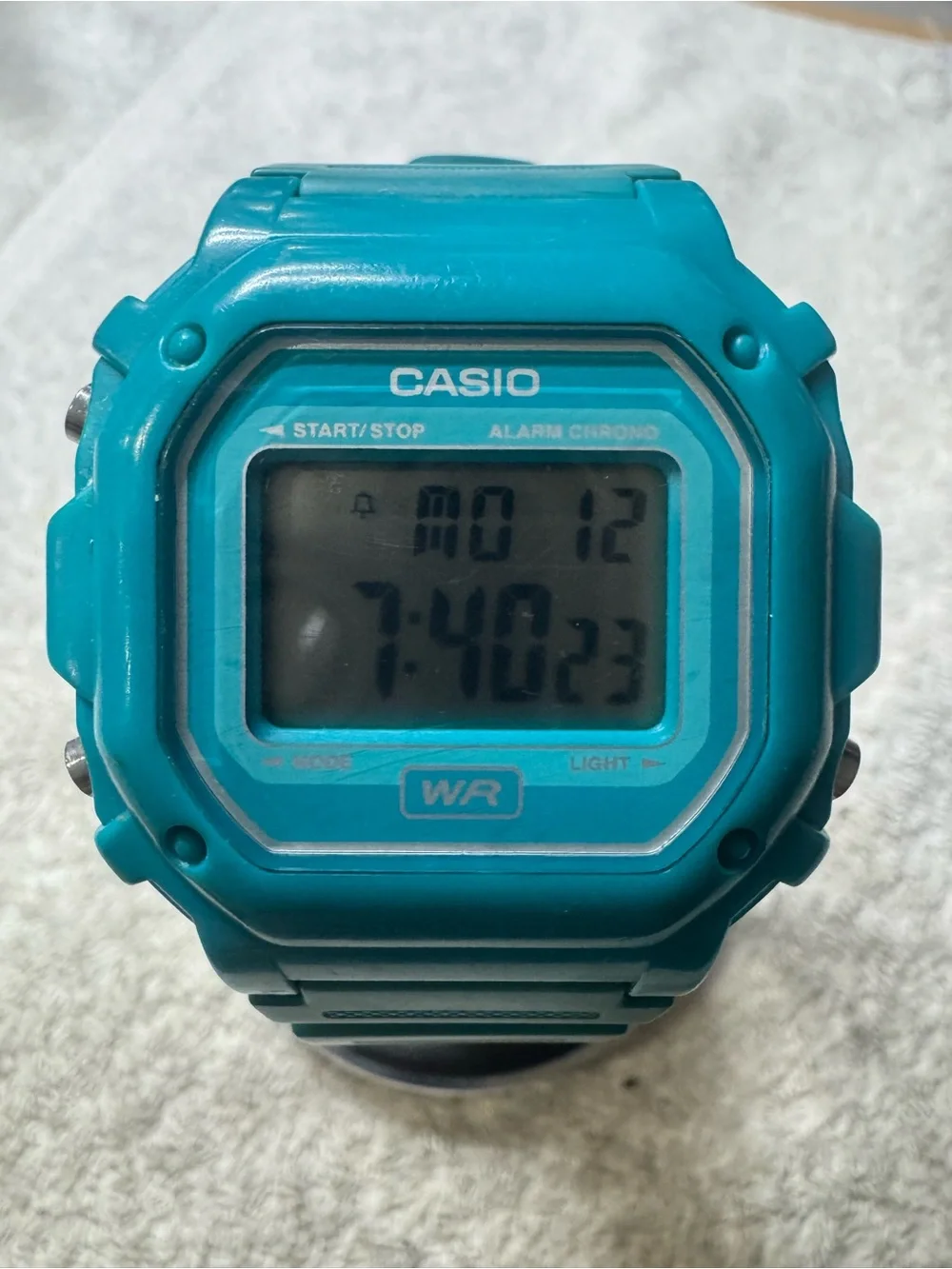 Casio Teal Digital Sports Watch - Teal